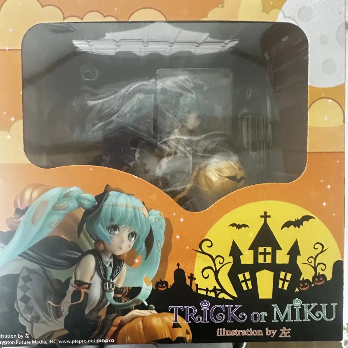 미쿠 피규어 할로윈 트릭 오어 트릿 trick or miku